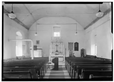 Interior toward chancel (1936)