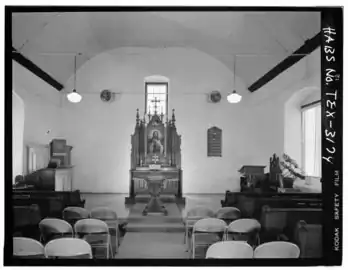 Interior toward chancel (1972)