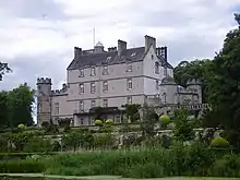 Winton House (Formerly Castle) With Terraces Railings