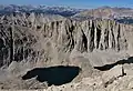 Northeast aspect. (Kaweah Peaks upper right)