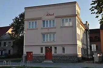 Orel house in Hlinsko, Czech Republic