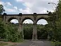 Viaduct on the Prague Semmering railway line