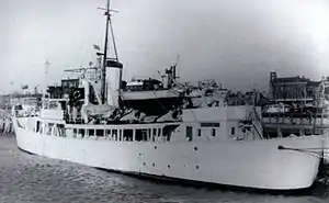 HMRC Vigilant in about 1959