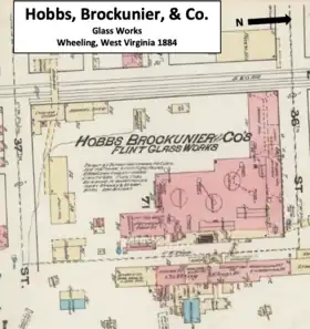 map of big factory with multiple buildings and railroad