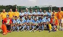 Indian hockey team in 2000s.