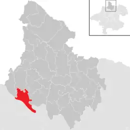 Location in the district