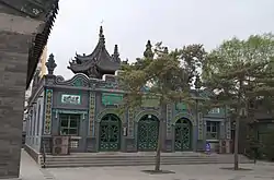 Great Mosque of Hohhot in the Huimin District.