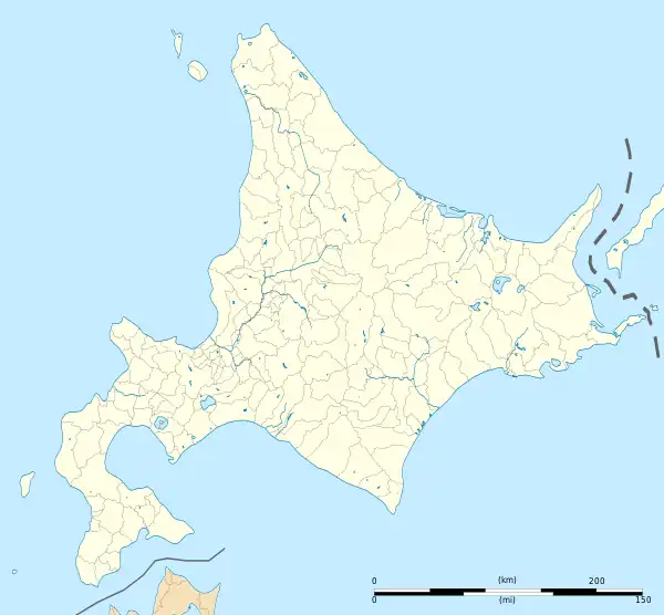 Takikawa Station is located in Hokkaido