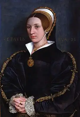 Portrait of a Lady, perhaps Elizabeth Seymour, Hans Holbein