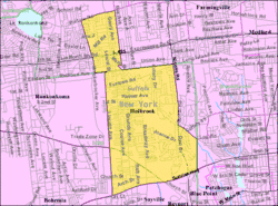 U.S. Census map