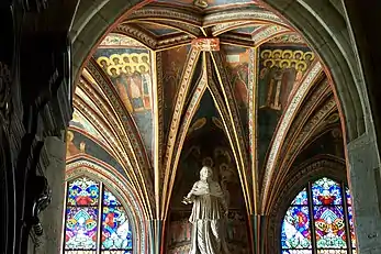 Chapel of the Holy Cross in Wawel Cathedral in Kraków