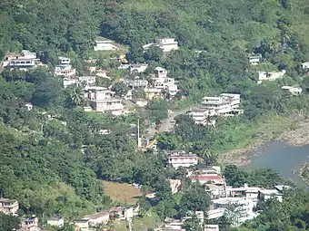 View looking north from Vega Redonda barrio in Comerio