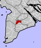 Location in Bạc Liêu province