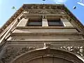 Facade above front entrance, Yokohama Specie Bank Building, 1909