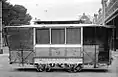 About 1915 : This single-deck car of the former Parkside Tramway Company, retained at the MTT's Hackney depot about 1915, was among the smallest of Adelaide's horse trams.