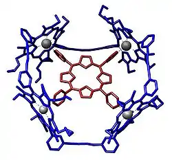 An example of a host–guest chemistry