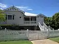 A typical Queenslander house in Ascot, Queensland; a unique regional style influenced by location and climate