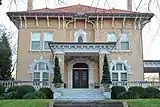 Italianate-style house adjacent to Hubble House