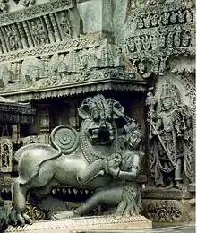 The emblem of Hoysala empire