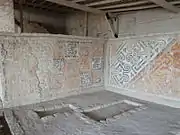 Mural in Huaca Cao Viejo, in Peru.