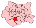 A large constituency in the south of the county.