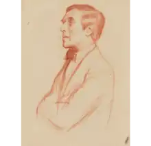 Drawing by William Rothenstein, 1931