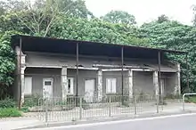 Former Hung Leng Station of the Sha Tau Kok Railway. All other stations of this railway have been demolished.