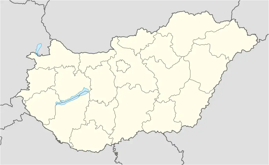 BUD is located in Hungary