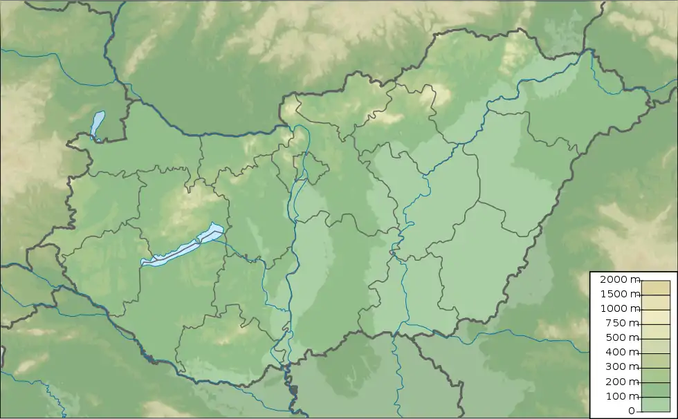 Corhana is located in Hungary