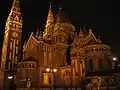 Votive Church at night