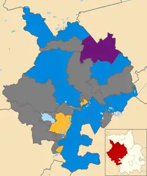 2010 results map