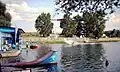 The water ski lift station