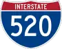 Interstate 520 marker