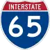 Interstate 65 marker