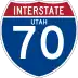 Interstate 70 marker