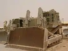 IDF D9L (1st generation armor), involved in the Battle of Jenin 2002 during Operation Defensive Shield