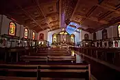 Church interior in 2013