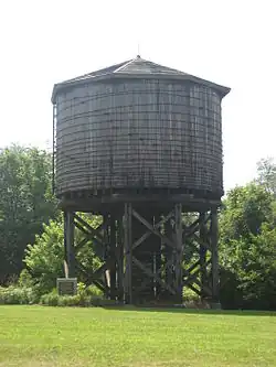 Illinois Central Railroad Water Tower, Kinmundy, Illinois