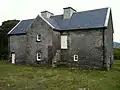 Balleyhearney House, Balleyhearney East. 'Famine Era' hospital adjacent to the Knights' Wood.