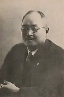 Portrait of a Japanese man