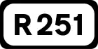 R251 road shield}}