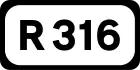 R316 road shield}}