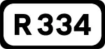 R334 road shield}}