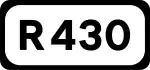 R430 road shield}}