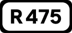 R475 road shield}}