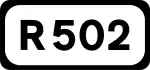 R502 road shield}}