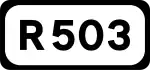 R503 road shield}}