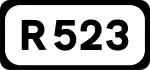 R523 road shield}}