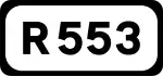 R553 road shield}}