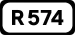 R574 road shield}}